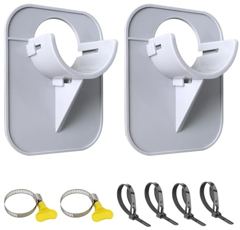 2pcs Pool Schlauchhalter,30mm - 37mm Pool Schlauchhalterung,Pool Schlauch Zubehör halten effektiv die Schlauchposition