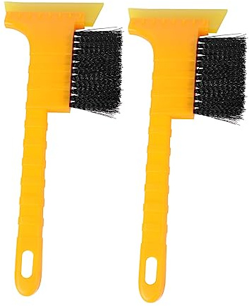 Alipis 2 Piezas Pala De Nieve Cepillo Escoba Quitanieves para Coche Accesorios Coche Pala Quitanieves De Mediano Material De Plástico Resistente para Parabrisas Invierno
