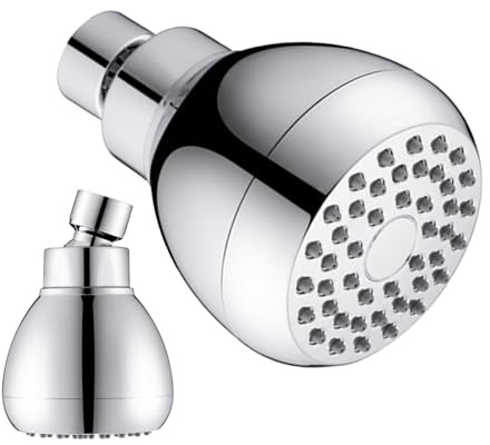 High Pressure Shower Head – Water Saver Showerhead | Durable Bathroom Shower Head | Overhead Spray Booster Suitable for Home Bathroom Spa Relaxing Shoower Experience