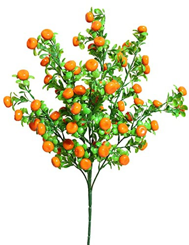 CVPDI Künstlicher Obstbaum im Topf, künstlicher Obstbaum, Stiel für Zuhause, Hochzeit, Party, Bonsai-Dekoration, künstliche grüne Topfblumen, Ornamente