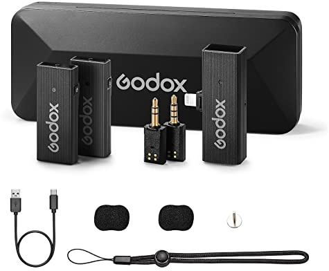 GODOX MoveLink Mini LT Microphone Cravate sans Fil pour iPhone