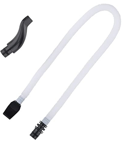 Melodica Tube 15 × 5 × 2 flexibler Kunststoffschlauch 57 cm lang mit Ersatzteilen Melodica Mundstück
