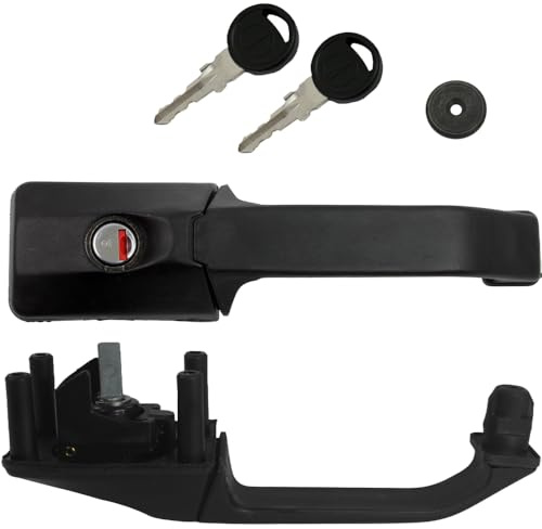 POS ytterlås dörrlås lås handtag husvagn husvagn husbil husbil husbil svart