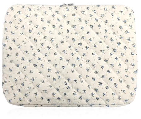 CHROMACRAFT 1 Stück Laptoptasche, 14 Zoll Süße Laptoptasche, Florale Computertasche, Laptop-Aufbewahrungstasche, Tablet-Aufbewahrungstasche, Tablet-Schutzhülle