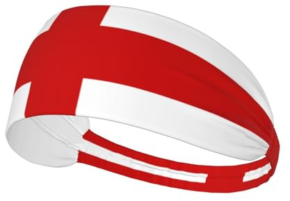 EU Flag Sports Head Tie for Men and Women-Headband Karate Tie Back Sweat Wicking Workout Head Band,Perfect for Running