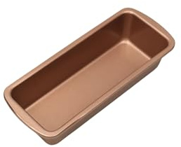 i enjoy + Non-Stick 1.5lb Loaf Tin,Rectangular Bread pan,Robust Carbon Steel Tray 23.5×9.5×5cm for Loaves,Cakes and Bakes