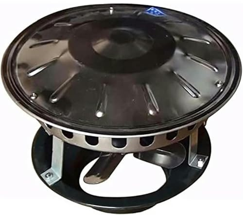 BLUEZY Aspiratore per Camino 50W/70W/80W/100W, Ventola Aspirazione Ventilatori per Induttori di Evacuatore di Fumi A Tiraggio Indotto da Camino A Tetto, Evacuatore di Fumi per Camino 13.5cm,100W