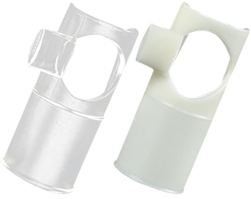 BESPORTBLE Cabezal de Repuesto para Flauta Tono C/d de Nylon, 2 Piezas Duraderas Mejor Hermeticidad y Fácil Uso para Estudiantes y Principiantes