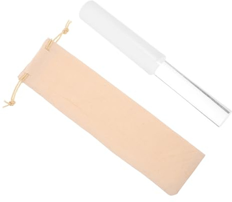 TOYANDONA Akryl Singing Bowl Mallet Lätt och Bärbar Nepalesisk Buddha Klangpinne för Meditation och Avkoppling Hållbar och Ergonomisk Design för Klara Ljudupplevelser Slumpmässig Färg