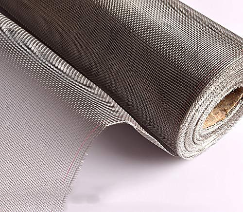 LRQY Mosquitera de Acero Inoxidable 304 para Puertas de Ventanas, protección fiable contra Insectos Que Evita la Entrada de roedores, cómoda de Cortar e Instalar, 120 x 300 cm