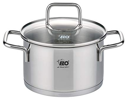 ELO 72417 Citrin Fleischtopf 16 cm, Edelstahl