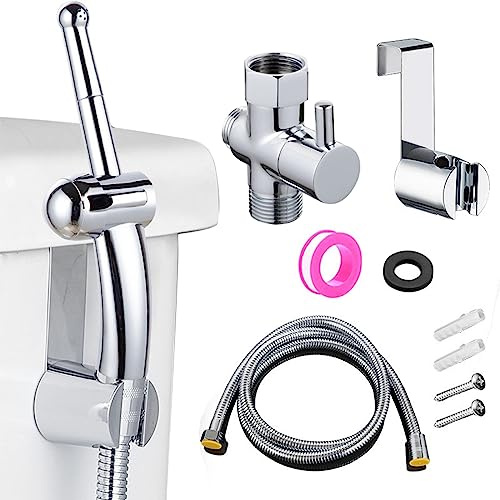 Enema shower Bathroom Handheld 59 inches Shower Hose with Enema Showerhead Cleaning Kit shower douche attachment for men