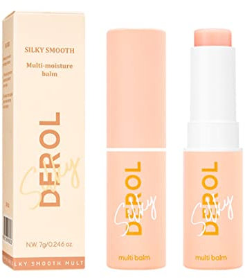 2PCS Multi Balm Stick, Hydrating Moisture Cream for Diminishing Face, Lip, Eye Wrinkles, Nourishing Solid Cream for Dry Skin, Silky Smooth Skin Care (# Multi Balm Stick)