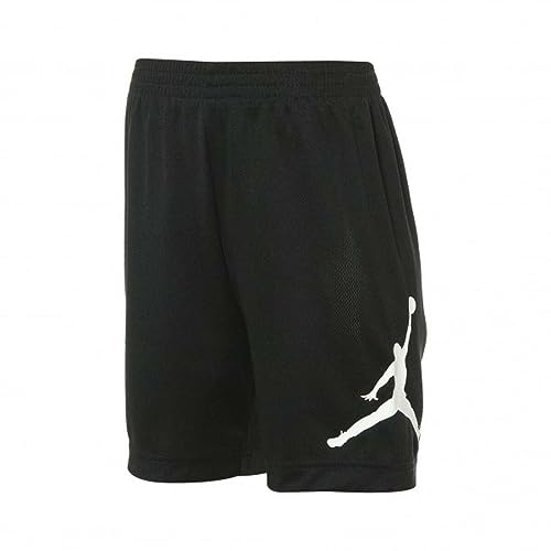 Pantalones Cortos Deportivos para Niños Jumpman Wrap Nike Mesh 957371 023 Negro, Talla 8 Años