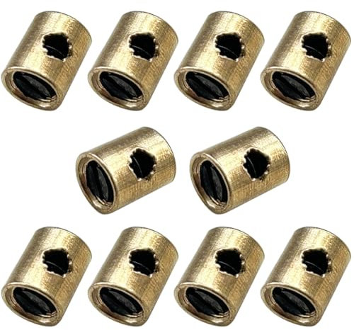 TAPKUA 10x Serre Câble de Acier, Convient aux Ø2mm Maximum Câble de Gaz - Câble Accélérateur/Embrayage/Moto/Tondeuse/Velo