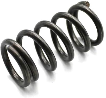 10 Stück Federstahlfedern Druckfedern, 2mm x 15mm x 40mm Feder, schwarz, 10 Stück, 2x15x40mm