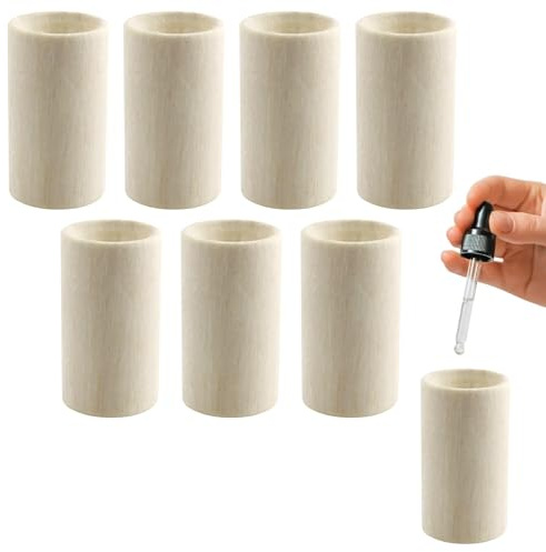8Set Diffuseur en Bois pour Huiles Essentielles, Diffuseurs Aromatiques pour Éloigner les Moustiques et Parfumer Votre Espace Points Forts