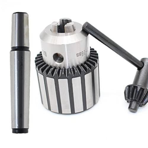 4-Zoll-4-Backen-Selbstzentrier-Bohrfutter-Set, 1 Satz MT1 MT2 MT3 MT4 B10 B12 B16 B18 0,6-6/1-10/1-13/3-16/5-20 Gewindebohrfutter mit Gewindebohrerschaft, Dorndrehmaschine, CNC-Bohrmaschine, Holz mi