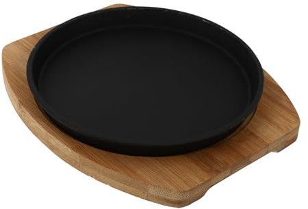 NAMOARLY Piastra Per Barbecue in Ferro Utensile Per Arrostire Antiaderente Piastra Teppanyaki Per Cucina Robusta e Buona Conduzione Termica