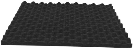 Foam Egg Tray Chicken Egg Cartons for Storing and Shipping | Black Sponge Egg Carton Shape, Absorbs Echoes and Reduces Noise, Easy to Install for Churches and Theaters
