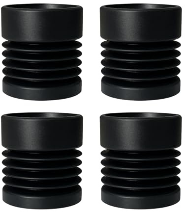 RugooSpink 4PK Stoßdämpfendes Fußpolster für Centauri Anti-Vibrationsfüße | Haltbare und hohe Temperaturbeständigkeit, rutschfeste Silikon Gummi Fußmatte effektiv Schutz Nur für Elegoo CC Zubehör