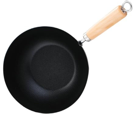 Holibanna Sartén Antiadherente De Acero Inoxidable Para Freír Wok Mini Sartenes Antiadherentes Con Mango Para Acampar Plancha Pequeña Portátil Para Cocinar Huevos Sartén Antiadherente