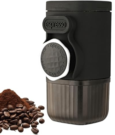 Macchina Da Caffè Portatile Macinacaffè Riutilizzabile E Macchina A
