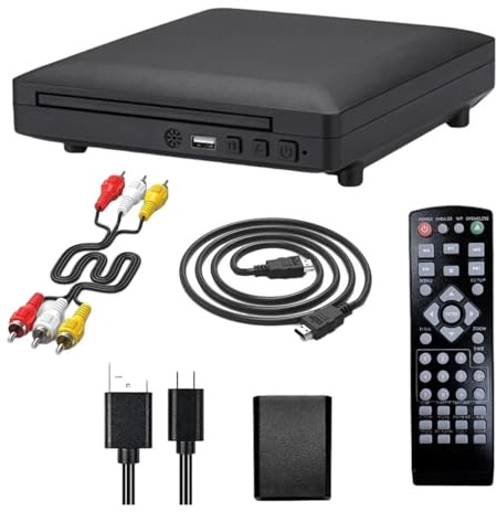 Lettore DVD Lettori dischi Full HD ad alta definizione 1080P Lettore DVD domestico Veloce e conveniente