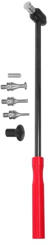 NUOBESTY Kit Martelli per Carrozzeria Set di Utensili per Rimozione Ammaccature Auto Portatile Strumento per Riparazione Lamiera Senza Danni Compatto per Riparazioni Fai da Te Veicoli