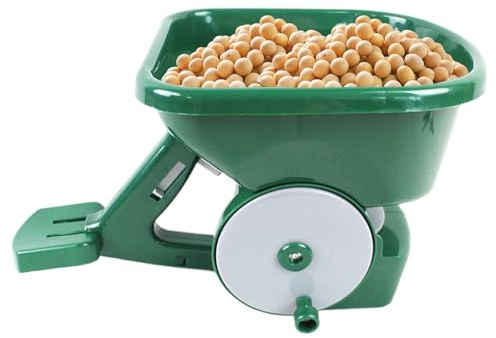 Épandeur d'engrais pour pelouse, semoir Ergonomique et Pratique - Épandeur d'engrais à Gazon comme Outil de Lancement Large, pour Les domaines de la Plantation, de l'entretien, du, de la Fonte