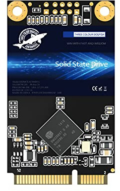 SSD mSATA 64 GB Dogfish interno a stato solido ad alte prestazioni disco rigido per desktop laptop SATA III 6Gb/s Mini ssd (64GB Msata)