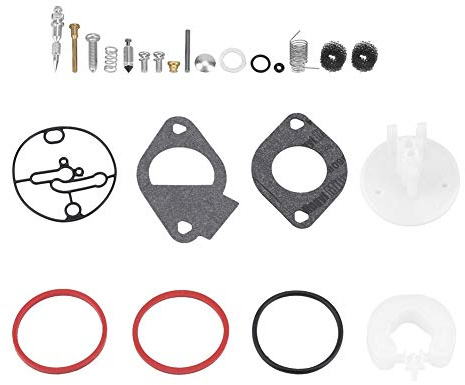 Garosa Kits de réparation de carburateur en métal Accessoires de carburateur Professionnels révision Pièce de Rechange Carburateur Reparation Kit Joint Membranepour Tondeuse