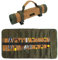 Werkzeugrolle, strapazierfähige 16oz gewachstes Segeltuch Werkzeugtasche mit Schnallen & Griff | Khaki Werkzeugrolle | 65cmx36cm