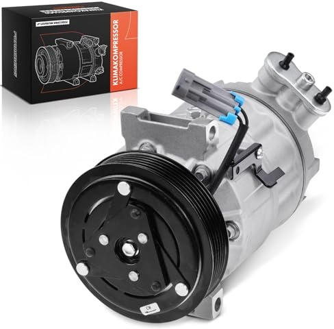 Frankberg Compressore dell'aria condizionata con frizione Diesel Compatibile con 159 (Sportwagon) 939 9-5 (Combi) YS3E Brera 939 Spider 939 Replace# 71793484, olio preconfezionato
