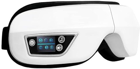 6D Smart Airbag Vibration Eye Massager Eye Care Instrument Heating Music Relieves Fatigue and Dark Circles Sleep Mask