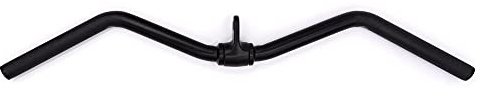 C.P. Sports SZ-Curl Griff Stange mit Drehgelenk | Vollstahl - Studioqualität | Trainingsgriff - Bizepsgriff - Zuggriff - SZ-Stange | für Fitnessstudio & Home Gym | für Krafttraining & Bodybuilding