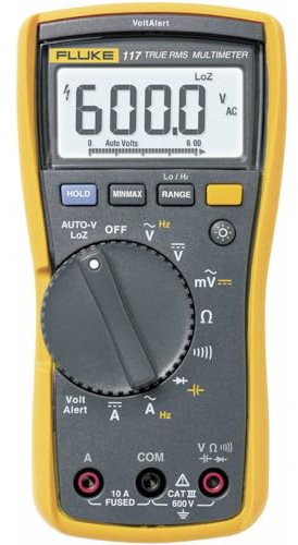 BEHA Fluke 117 Hand-Multimeter kalibriert (ISO) Digital Cat III 600 V Anzeige (Counts): 6000 (2583647-ISO) Marke