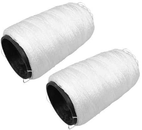 Artibetter 2rollos Hilo De Nailon Trenzado Para Albañilería De Cordel Duradero Para Herramientas De Construcción Para Trabajos De Pared y Jardinería