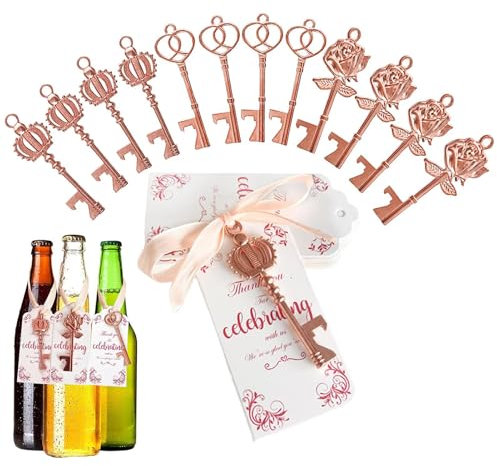 Abridor de botellas para despedida de soltera, regalos dorados para shower