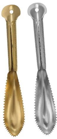 SHOWERORO 2pezzi Raschietto per Squame Acciaio Inossidabile Strumento Multifunzionale per Cucina per Rimuovere Velocemente Squame Design e Facile da Riporre