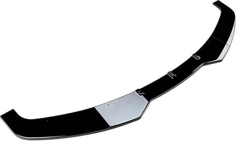 ZIRTUS Auto Frontlippe Frontspoiler für BMW 3 Series F30 F31 2013-2019, Auto Front Stoßstange Lip Spoiler Schutz Körper Kit Antikollision Stoßfänger Splitter Diffusor,A Black