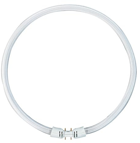 NCC-Licht Leuchtstofflampe T5 Ring 40W/830 2GX13 4P warmweiß 3000K | Runde T5 Leuchtstofflampe Ringröhre Ø305x16mm, gemütliches Licht für Wohnbereiche