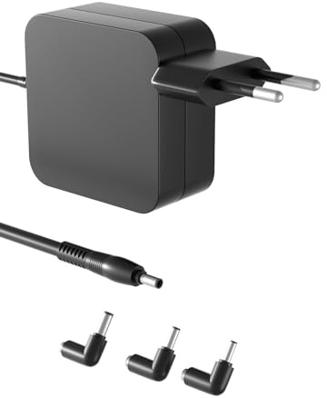 PowerPartnerLink 65W Laptop Charger Compatible with ASUS Vivobook Go Flip 17 16 15 14, Zenbook 15 14 13, ExpertBook, Chromebook C202 C300, 19V 3.42A AC Adapter Replacement, 5.5 * 2.5mm Tip Power
