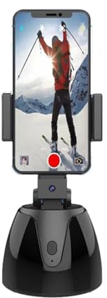 Gimbal del teléfono Celular: la Abrazadera de estabilizador de teléfonos Inteligentes portátiles con el Seguimiento avanzado de la Cara y los Objetos | Estabilizador de Video móvil para vloggi