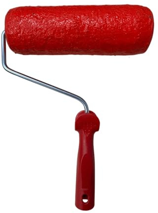 Rodillo texturizado Especial RASPADO para mortero tixotrópico, monocapa, cemento. Tematización Hormigón impreso estampado realista (RASPADO)