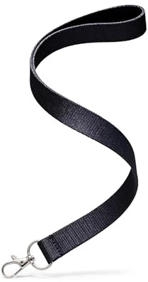 Kandinsky Schlüsselbänder Lanyards unbedruckt, mit Verschluss, 20 mm Breite (50 Stück)