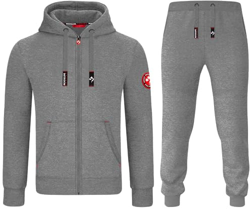MOOSELINE Herren Jogginganzug Trainingsanzug Sportanzug Hausanzug