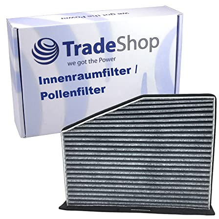 Trade-Shop Innenraumfilter/Pollenfilter/Aktivkohlefilter für VW Beetle, Beetle Cabriolet, Golf, Golf V, Golf V Variant, Golf VI, Golf VI Variant