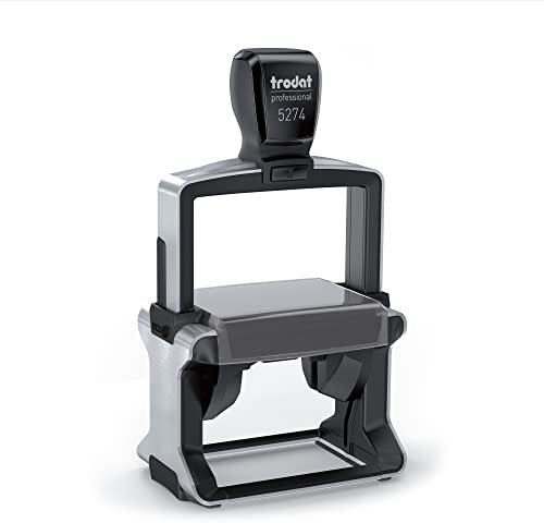 Personalisierter Stempel Trodat Professional 5274 – Großer Abdruck 60x40 mm, 10 Zeilen Text – direkt hier selbst gestalten