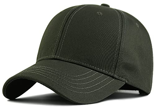 ISWMM Großer Kopf Hut Sport XXL Oversize Baseball Cap Big Head Hat Plus 23.6 -25.5 (60-65cm)